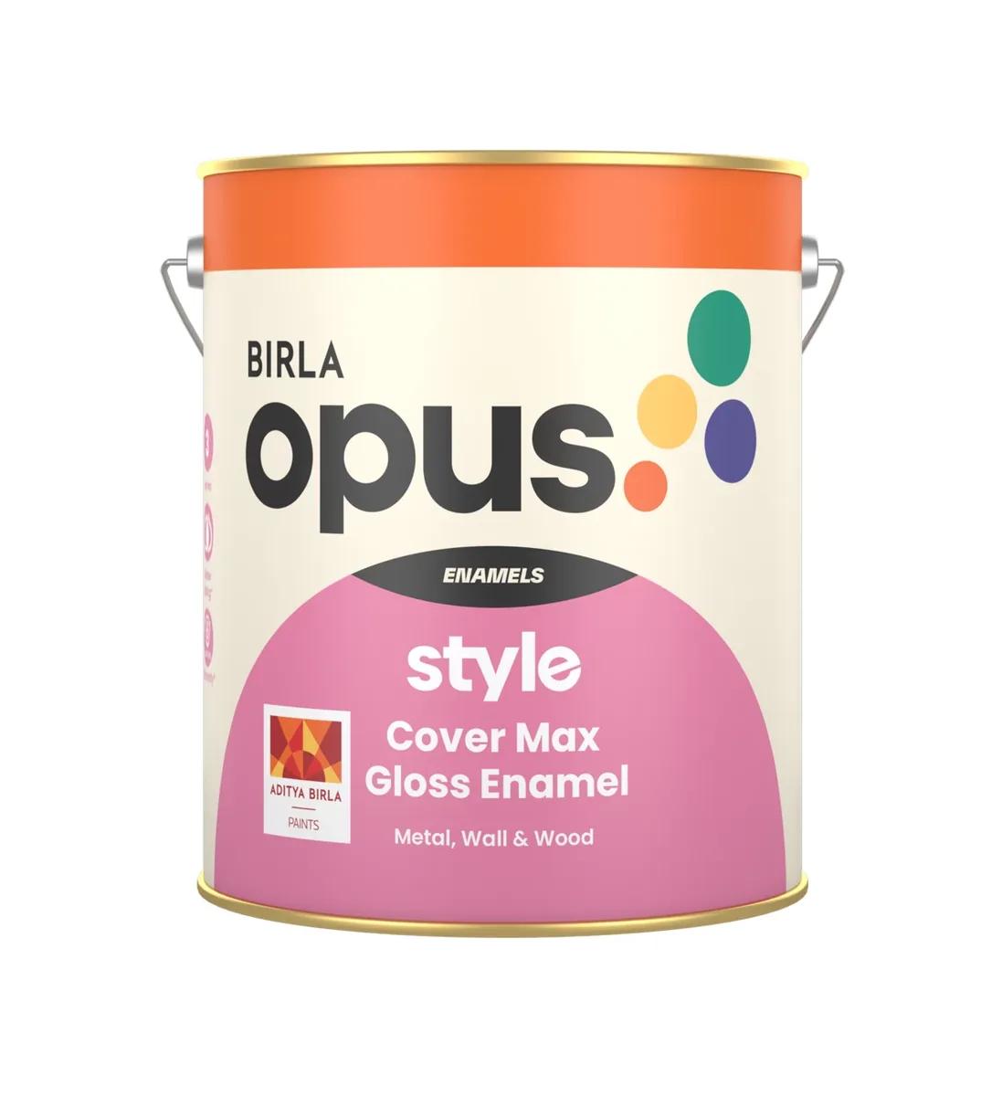Birla Opus Style Cover Max Gloss enamel pack