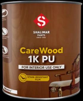 Shalimar CareWood 1K PU clear wood coating tin