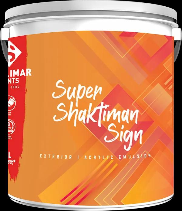 Shalimar Super Shaktiman Sign exterior emulsion pack