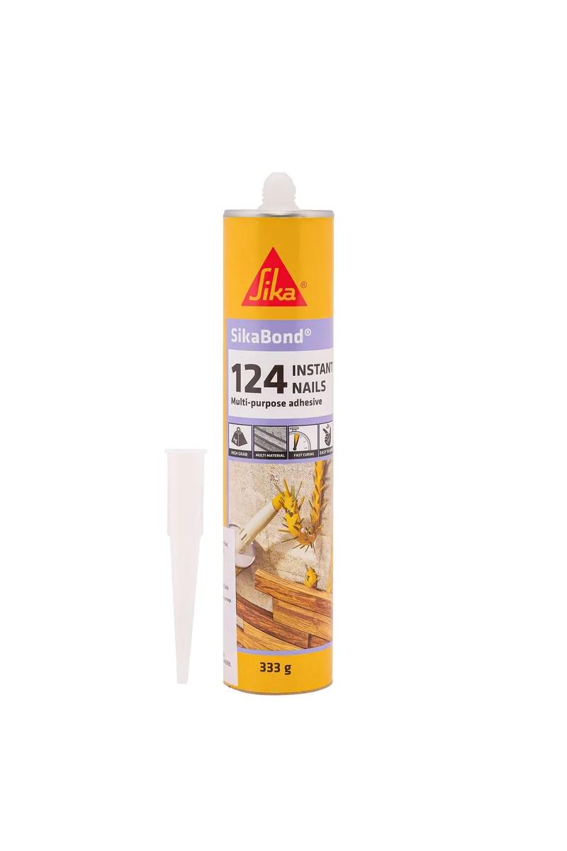 SikaBond 124 Instant Nails construction adhesive cartridge