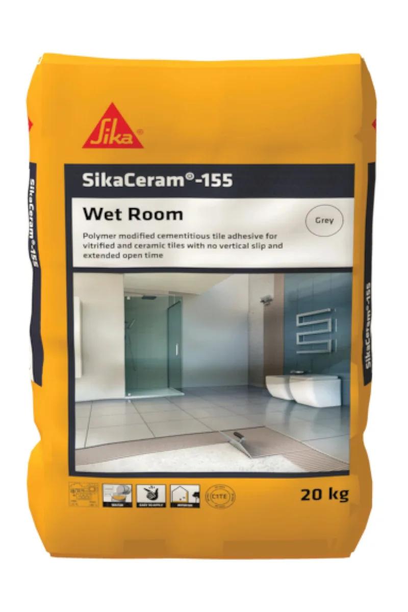 SikaCeram 155 Wet Room tile adhesive bag